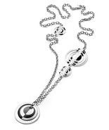 Invicta Sterling Silver Necklace 35&quot; Luce Italian Designer MSRP $824 - $149.99