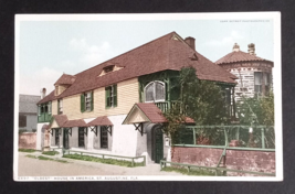 Oldest House in America St Augustine Detroit Pub Florida FL UNP Postcard c1920s - $7.99