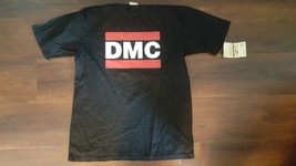 DMC Black short sleeve T shirt RUN-DMC Hip Hop Short sleeve T-shirt M - £7.82 GBP
