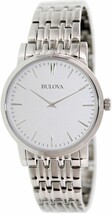 Bulova Men&#39;s 96A115 Silver Stainless-Steel Quartz Fashion Watch - $205.00