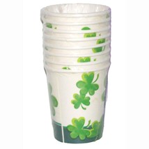 St. Patrick&#39;s Day Shamrocks Galore Paper Cups Party Supplies - $2.95
