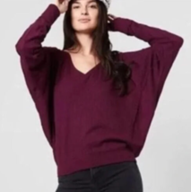 Free People Santa Clara Thermal Top Mulberry Msrp $78 Small Nwt 2225-27 - £27.62 GBP