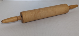 Vintage Rolling Pin Foley Wooden 18 Inch Precision Ball Bearing Action - $14.75