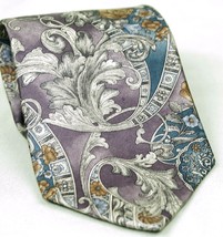 CC Courtenay Men&#39;s Silk Necktie Tie (Lavender Paisley)   - £5.40 GBP