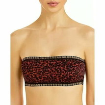MSRP $88 Platinum Swimwear Crochet Bandeau Bikini Top Auburn Brown Size Small - £16.85 GBP