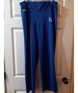 Kansas City Royals MLB Baseball Women Athletic Pants Size Large - £15.73 GBP
