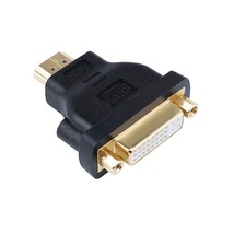 DTECH DVI Female to HDMI Male Adapter Bi-Directional DVI 24+5 Port Converter - $12.99