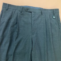 Lauren Ralph Lauren High Performance Wool Pleated Dress Pants 38x34 Cuff... - $37.62