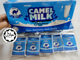 Original Camel Milk Powder Halal Pure 1 Boxes (20 sachets x 25g) - £36.40 GBP