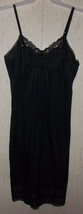 Excellent Womens Adonna Black Full Slip Size 36 - £18.64 GBP