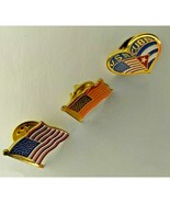 U.S.A. American Pins - Lot of (3)Patriotic! Lapel/Jacket/Hat- Fast Free ... - $10.13 CAD