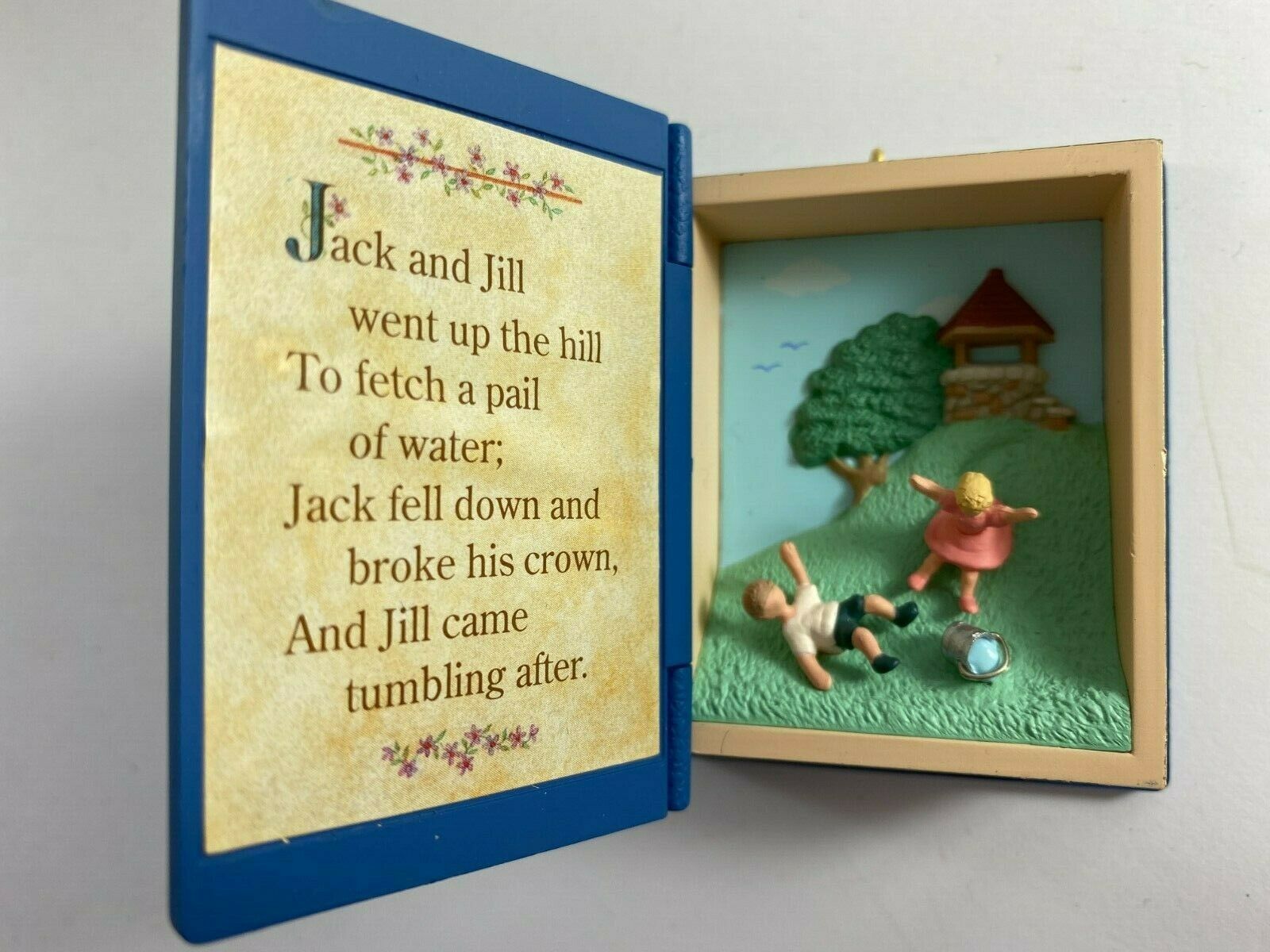 1995 Hallmark Keepsake Christmas Ornament Jack and Jill Mother Goose Item image 2