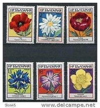 Bulgaria 1973 Sc 2088-3 Mi 2234-9  MvLH  Flora Flowers Cv 10 euro - £4.74 GBP