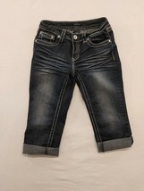 Suko Jeans Women&#39;s Stretch Cropped Capri Jeans Size 4 Low Rise Cotton Blend - $13.85