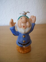 Disney Snow White Sneezy Ceramic Miniature Figurine - $14.00