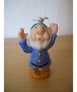 Disney Snow White Sneezy Ceramic Miniature Figurine - $19.20 CAD