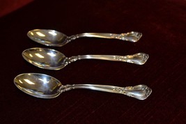 Gorham Chantilly Sterling Silver Three Tea Spoons 5 3/4" - £68.17 GBP