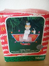 Enesco 1991 McDonald’s “Holiday Treats” Christmas Ornament - £19.66 GBP