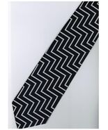 EDB22 Blue White Black Necktie - $19.99