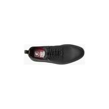 Stacy Adams Synchro Plain Toe Elastic Lace Up Sneaker Black Shoes 25518-001 image 5