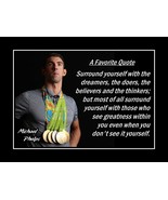 Rare Inspirational Michael Phelps Swimmer Quote Poster Print Unique Swim... - $19.99+