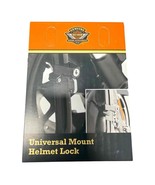 NEW Black Harley Davidson Universal Mount Helmet Lock 92800020 - $46.52