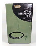 KJV Soft Touch Visual Reference BIBLE . Green New Sealed . - $271.34 MXN