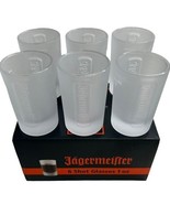 NEW Jagermeister Six Pack 1 Ounce Shot Glasses - $27.85