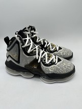 Authenticity Guarantee 
Nike LeBron 19 Black/Metallic Gold/White CZ0203-100 M... - £101.12 GBP