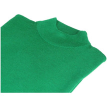 Men PRINCELY Soft Comfortable Merinos Wool Sweater Knits 1011-00 Hunter Green image 3