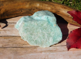 Amazonite Natural Rough Stone 182g with Peaceful Energy Healing Meditation - £18.87 GBP