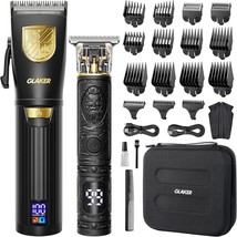 Glaker Hair Clippers For Men Professional, Cordless Clippers For, Mens Gifts - $72.92