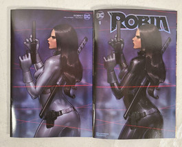 DC Robin #1 Variant Cover Talia Al Ghul By Jeehyung Lee Set of Two Books  - $54.45