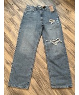 Levi&#39;s &#39;94 Baggy Fit Jeans Womens 29 x 31 Straight Leg Retro Distressed ... - £26.50 GBP