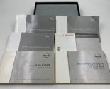 2009 Nissan Maxima Owners Manual Handbook Set with Case OEM K04B26006 - £35.37 GBP