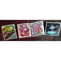 Snorks Prism Holo Glitter Ice Cream Cone Scratch and Sniff Sticker Lot 1980&#39;s - £14.06 GBP