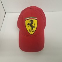 Ferrari Official Licensed Red Logo Strapback Adjustable Hat - £27.65 GBP