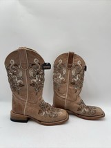 Women&#39;s Shyanne Hybrid Leather TPU Verbena Western Performance Boots Bro... - $84.14