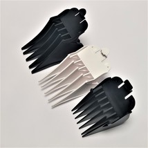 3X Comb For Wahl #8 1&quot; &amp; #10 1.25&quot; &amp; #12 1.5&quot; Academy Collection Clipper New - £12.78 GBP