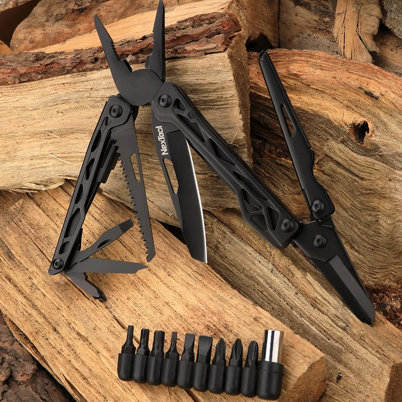 NexTool Black Knight 11-In-1 Multi-function Camping Tools Knife Outdoor Survival - £38.80 GBP+