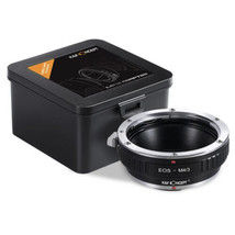 K&amp;F Concept EOS-M4/3 Adapter Canon EOS Lens To Panasonic M4/3 Camera .090 - £16.18 GBP
