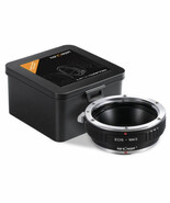 K&amp;F Concept EOS-M4/3 Adapter Canon EOS Lens To Panasonic M4/3 Camera .090 - $28.19 CAD