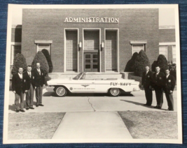 Chrysler Convertible Vtg US Navy Photograph Photo 8x10 B/W 928A - $5.94