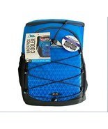 Arctic Zone Pro 24 Can Leakproof Camping /hiking Backpack Cooler Blue Black - £35.40 GBP