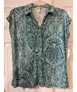 SOMA COOL NIGHTS NOTCH COLLAR  springtime paisley Women S - £22.19 GBP