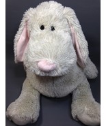 RARE Gund G Plush Puppy Dog Large Grey Floppy Ears Gray Stuffed Animal 18&quot;  - $273.03 CAD