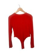 NWT MUSERA Red Sleeveless  Bodysuit Top Blouse Women&#39;s XL - $7.99