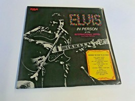 Elvis Presley Elvis In Person at Intl Hotel RCA SX-203 Gatefold Japan 1972 NM EX - $56.11