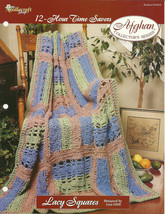 Needlecraft Shop Crochet Pattern 972043 Lacy Squares Afghan Collectors S... - $2.99