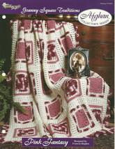 Needlecraft Shop Crochet Pattern 972042 Pink Fantasy Afghan Collectors Series - £2.38 GBP